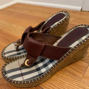 Burberry high heel sandal